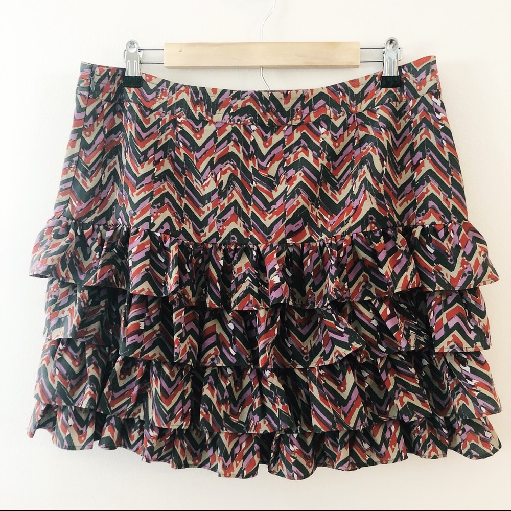 Banana Republic 4 Tiered Ruffle Skirt.Size 12.NWOT
